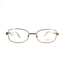 wm6100 BR Brown Rectangular Full Rim Eyeglasses Frames 53[]18-135