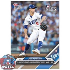 2024 Topps Now Jack Flaherty #831 Los Angeles Dodgers PR 716