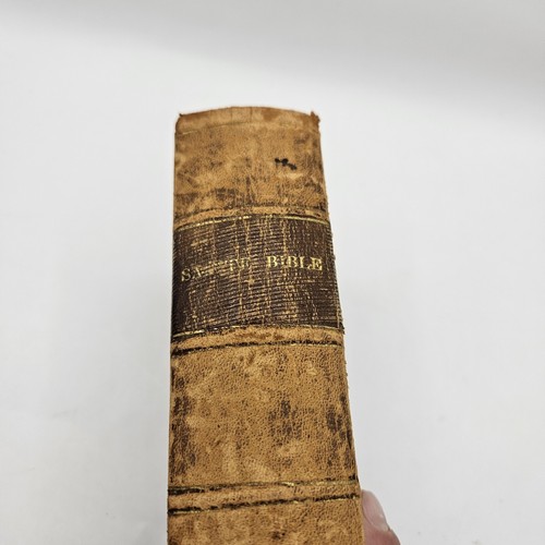 1832 Antique French Bible LA SAINTE BIBLE New and Old Testament