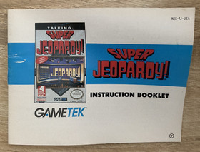 Lot of 4 Nintendo NES Manuals Instruction Booklets Black Bass Jeopardy Duck Hunt