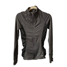 FOREVER 21 RUCHED ACTIVE JACKET WOMEN'S SIZE MEDIUM