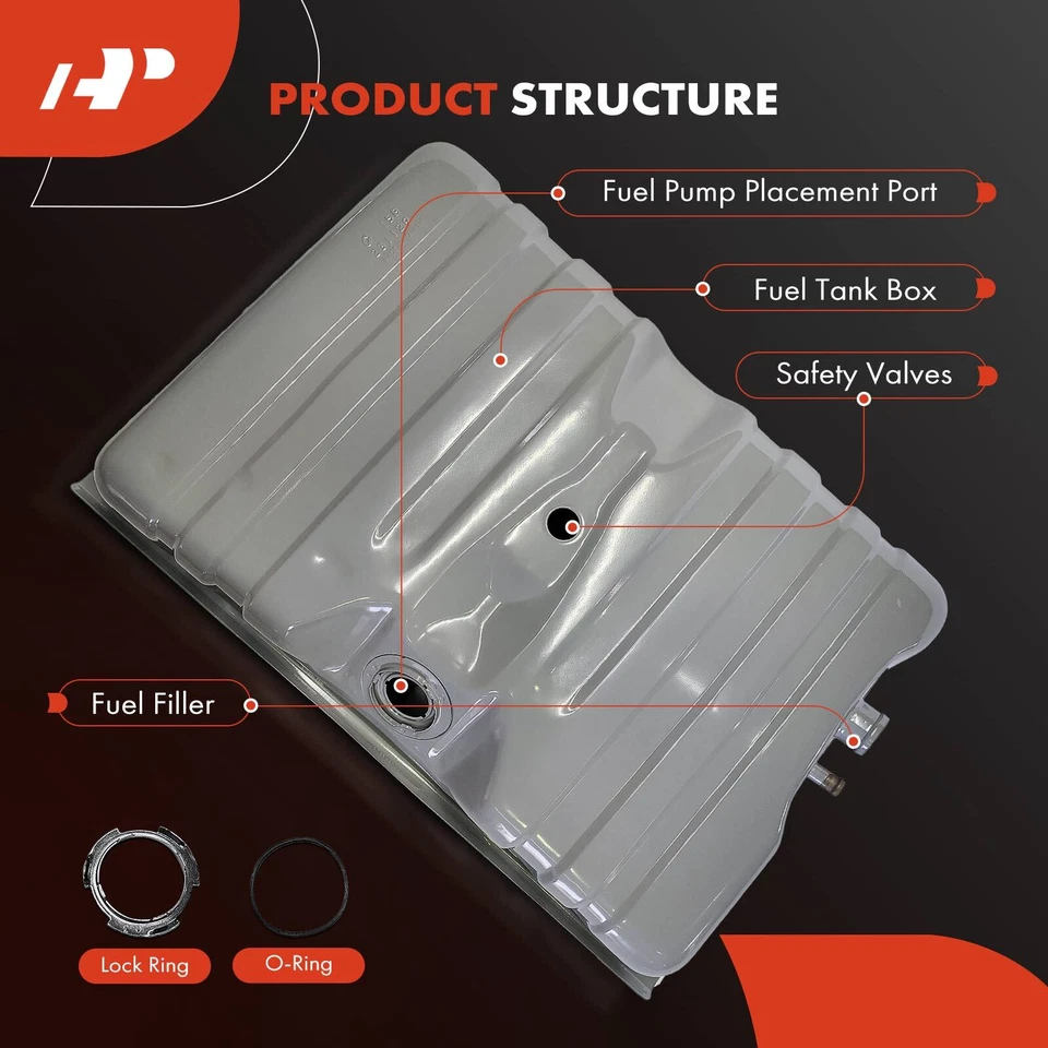 A-Premium 22 Gal Fuel Tank for Ford E350 Econoline E150 Econoline E250 Econoline - Image 2 of 4