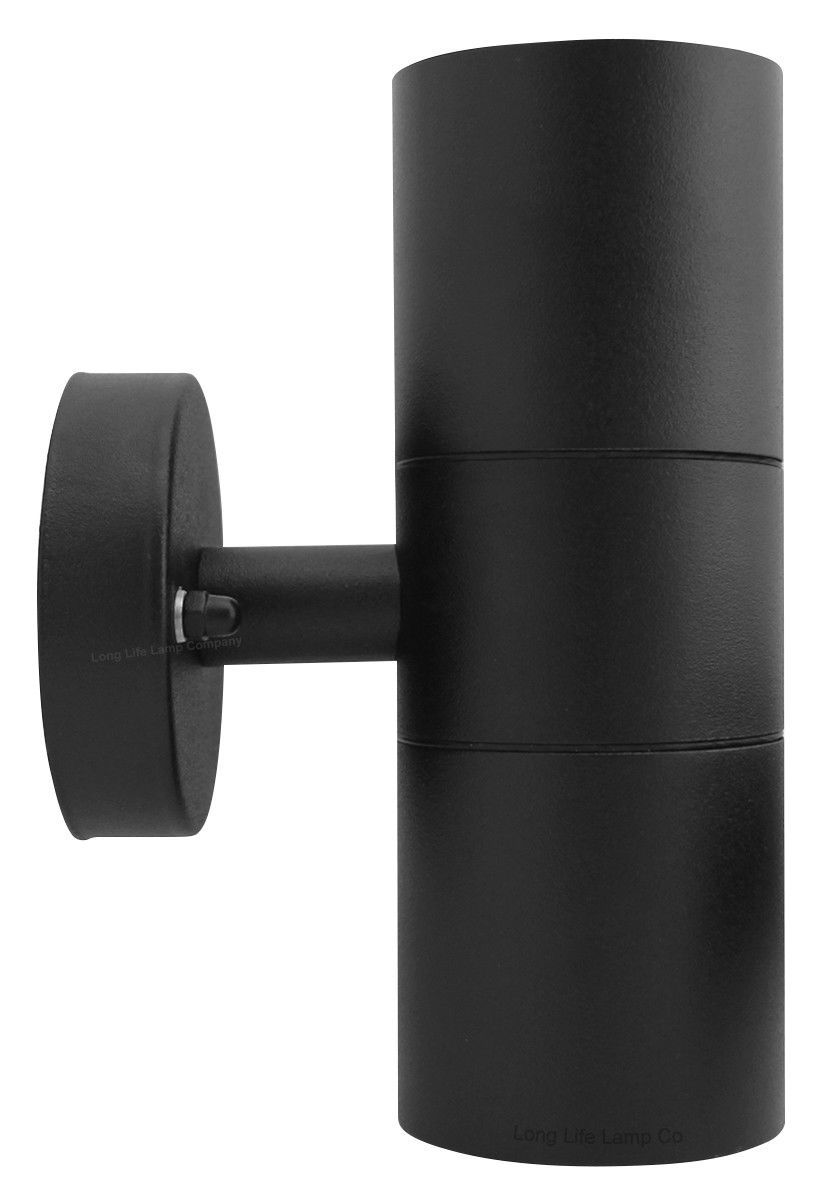 LED Double Outdoor Garden Wall Lights Stainless Steel Up Down Wall