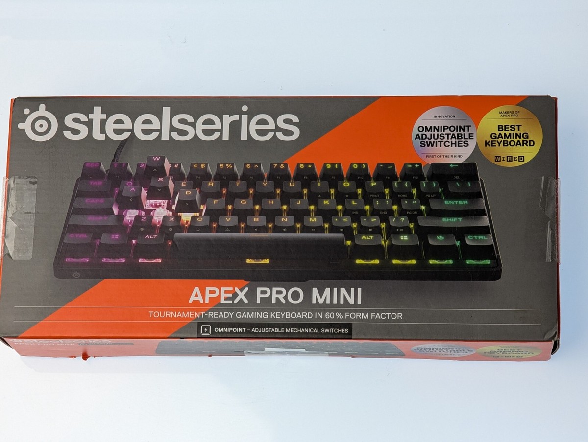 SteelSeries Apex Pro Mini Wired Mechanical Gaming Keyboard