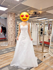 Wedding dress/wedding dress size 36/38 by "Wedding Uwe Herrmann"