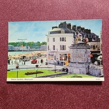 Statue Gardens, Weymouth, Dennis Postcard W0622, Unposted. 