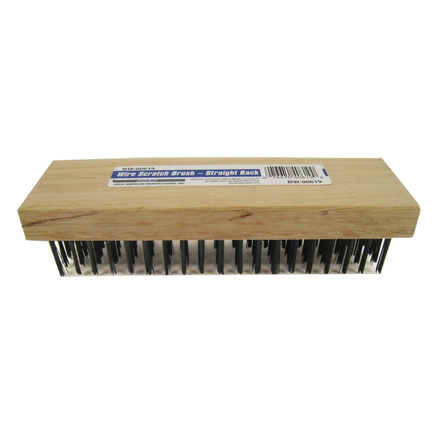 butcher block wire brush