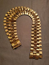 Vintage Sarah Coventry Belt 1962 Four Seasons: Time-Traveled Heavy and Shiny