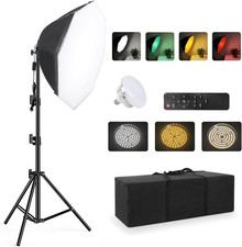 Softbox Continuous Lighting Kit Für Kamera Foto Video Fotografie Studio Licht Mi