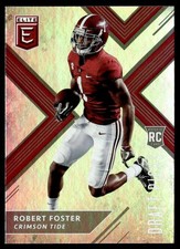 2018 Panini Elite Draft Picks Robert Foster Rookie Buffalo Bills #143