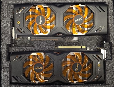 2 x Zotac GTX 770 2GB Amp! Edition *1 used The Other Open Box*