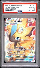 Pokémon TCG Zeraora VMAX Crown Zenith Galarian Gallery Holo GG42 PSA 10 on eBay