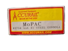 HO Scale Accurail Missouri Pacific 41' AAR Steel Gondola Kit #24369