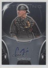 2013 Bowman Sterling Prospect Auto Chance Sisco #BSAP-CS Auto x4f