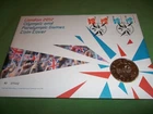 Royal Mail GB first day cover 2012 Olympic & Paralympic Games £5 coin & cover