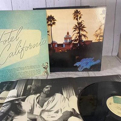 Original 1977 Eagles ''Hotel California'' Gatefold LP-  6E-103