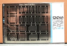 1/24 SMALL GREAT DETAILS FOOTPLATES PHOTO ETCH # 24.003
