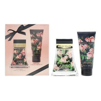 Ellen Tracy Classic Florals Black Courageous Photobox 2-teiliges Geschenkset für Frauen