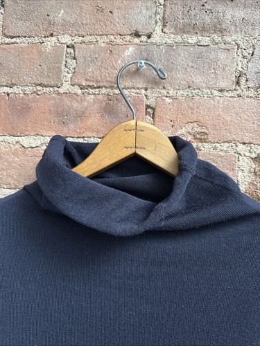 Yohji Yamamoto Pour Homme, Vintage Yohji Yamamoto Homme Men’s Sweater, Sz Medium, Navy Wool Italy 99