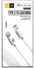 BYTECH CLLPCA123WT BYTECH 6FT Type-C Lighting Cable