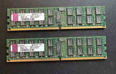 Kingston KWX731-ELF 2x4GB (8GB) PC2-6400P 2RX4 Server Memory ECC/Registered