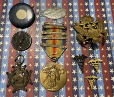 WWI Medal/ID Group to Medical Corps Officer from Maryland Fought w/ British RA