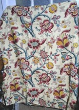 1.47m NINA CAMPBELL BRAULEN FABRIC - NEW UNUSED BIBRANT COLOURING