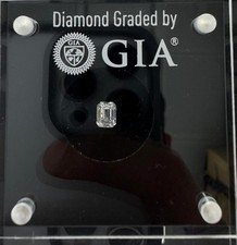 0.70 carat Natural Diamond | GIA certified | Shape - Emerald | Color- G | SI1 1188.57 per carat