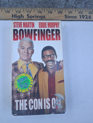 Universal Bowfinger VHS NTSC Full Screen 1999 PG-13 Steve Martin Eddie Murphy