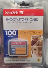 Sandisk CF 64MB 100 Picture Compact Flash SDCFS-64-A10 Camera Memory Card NEW