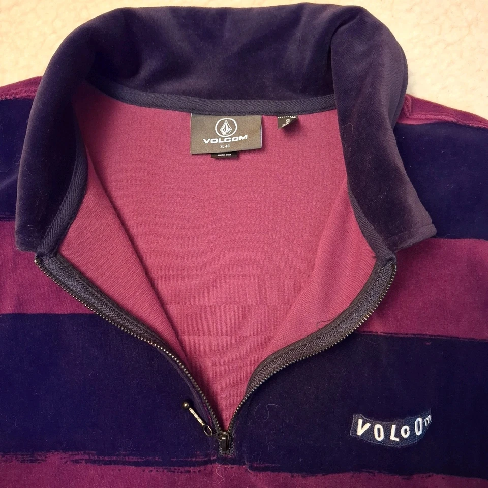 Volcom Stone Nevermine Half-Zip Crew Sweatshirt XL Classic Fit - Bild 4 von 4