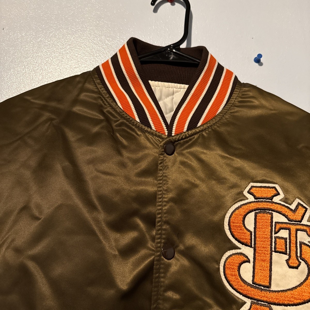 Vintage St. Louis Browns Starter Cooperstown Collection Jacket XL