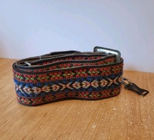 CAMERA STRAP Woven Colorfuls 1960's looking design 35mm VINTAGE