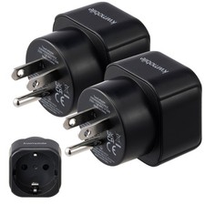 2er Set Reise Adapter USA - Adapter USA Deuts...