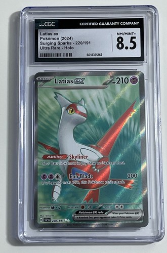 Latias ex graded CGC 8.5 for sale on eBay