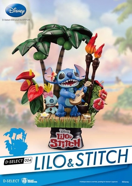Beast Kingdom Toys - Disney D-Stage Pvc Diorama Stitch 14 Cm-image