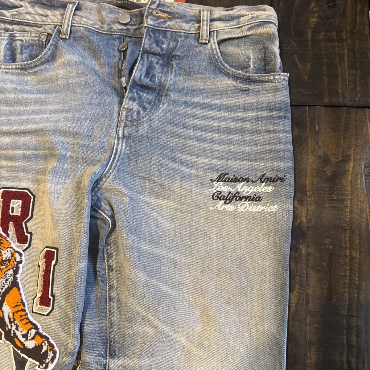 Amiri Men's Baggy Whiskered Jeans 30x34 | eBay