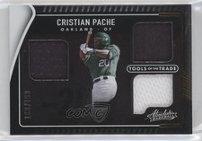 2022 Panini Absolute Tools of the Trade 3 Swatch 160/199 Cristian Pache 7m3