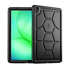 For Samsung Galaxy Tab A11 Plus Case Drop Protection Rugged Silicone Cover Black