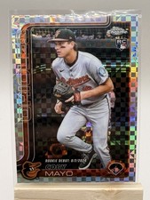 2025 Topps Chrome Update #USC94 Coby Mayo X-Fractors Rookie RC