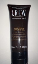 American Crew Men's Hair Gel, Firm Hold, Non-Flaking Styling Gel, 3.3 Fl Oz