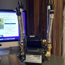 STUART TURNER NEGATIVE HEAD TWIN SHOWER PUMP 2 BAR