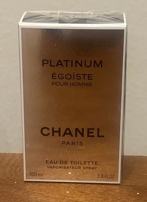 CHANEL PLATINUM EGOISTE Men Cologne 3.4oz 100ml EDT Spray NEW IN