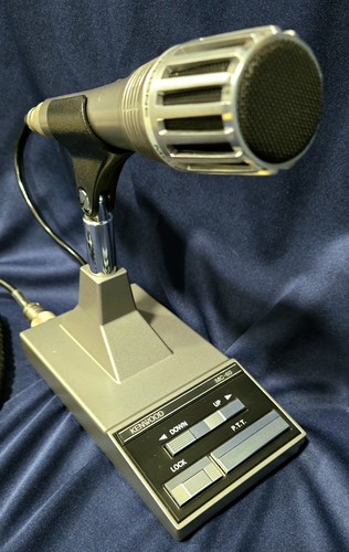 KENWOOD MC-60 Dynamic Desktop Microphone Ham CB Radio ULTRA CLEAN Vintage! - Photo 2/17