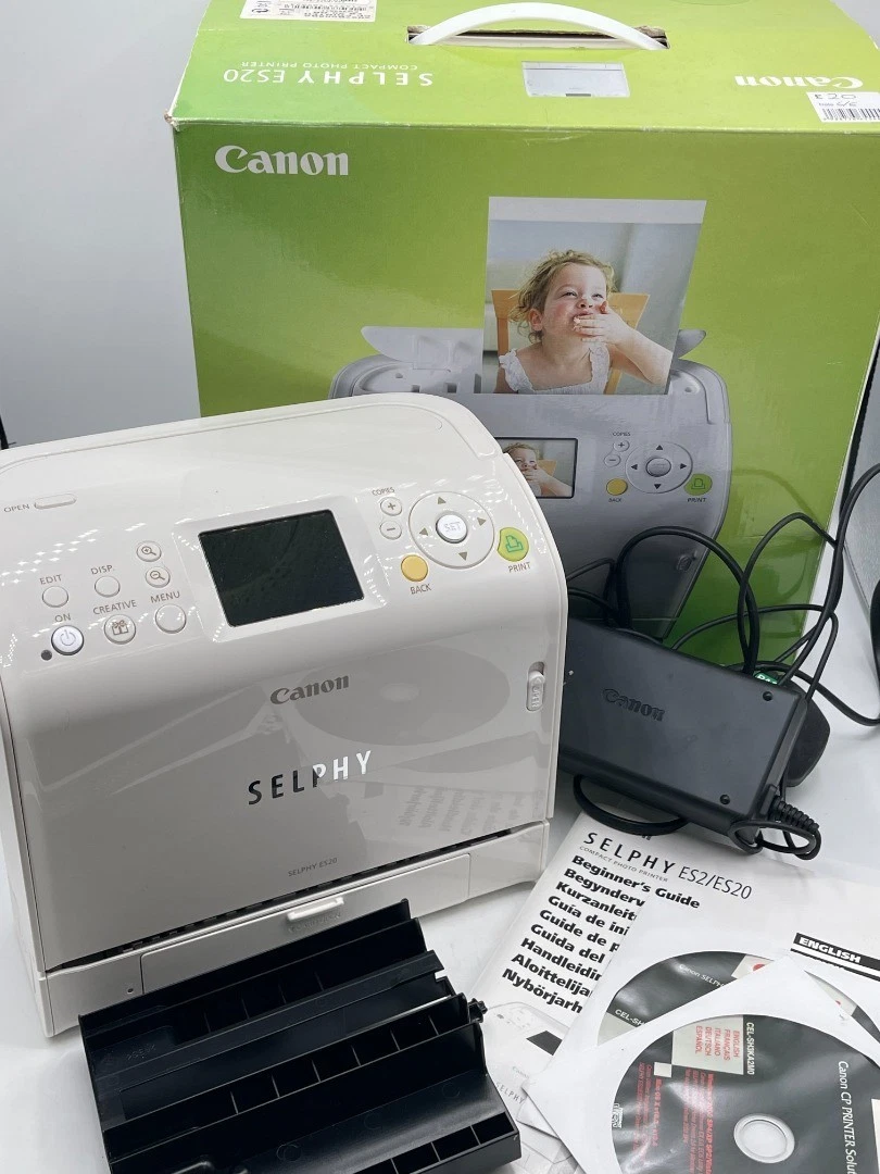 Canon Selphy CP ES1 - Imprimante Photo Compacte (bon état, Envoi Rapide)