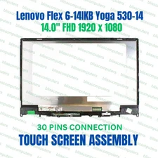 14" LED LCD Touch Screen Assembly Bezel Lenovo Ideapad Flex 6-14IKB 81EM