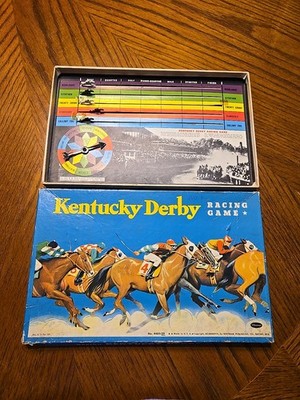 Vintage 1938 Kentucky Derby Horse Racing Game 4405:29 USA Whitman Publishing Co