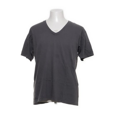 Los Angeles Apparel, T-shirt, Größe: L, Grau, Baumwolle, Einfarbig, Herren #0ih