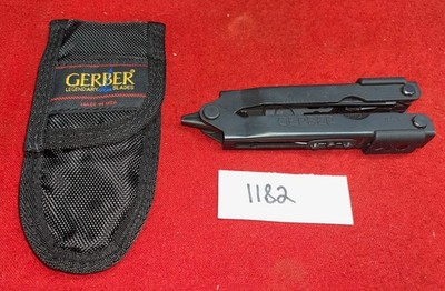 NEW Gerber MP600 Basic Bluntnose Black MULTI-PLIER 14 Tool, Lifetime Warranty