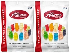 Albanese World's Best 12 Flavors Gummy Bears 2 Pack